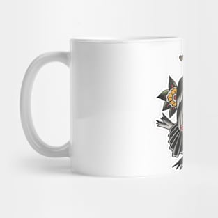 Classic Sitting Eagle Tattoo Design Mug